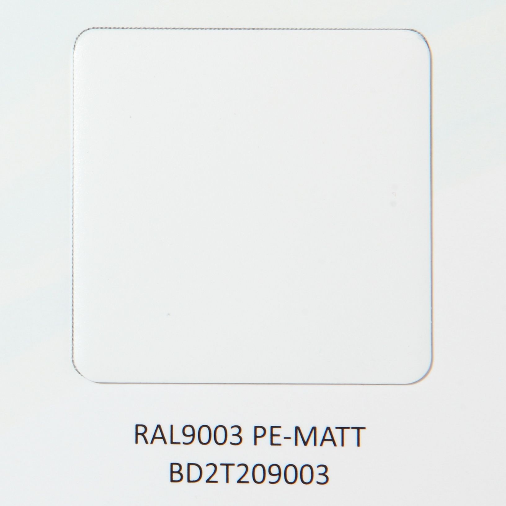 RAL9003 PE MATT BD2T209003